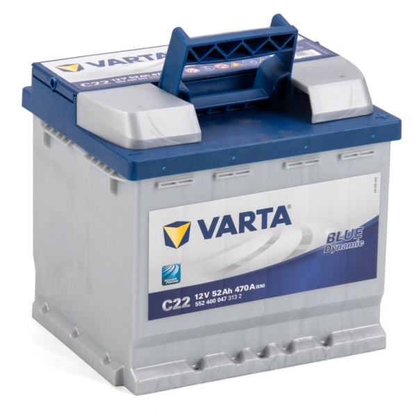 Baterie Varta Blue Dynamic C22 52Ah 470A 12V 5524000473132